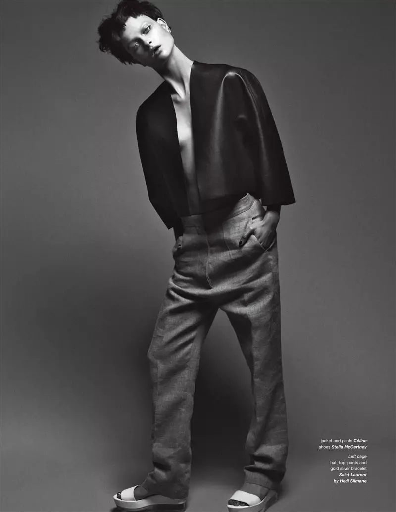 Bo Don Gets Androgynous for Zoo Magazine #37 by Dancian