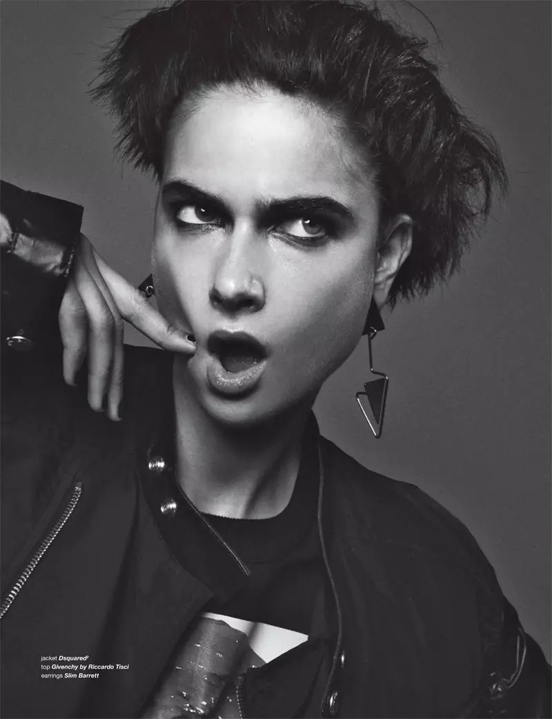 Bo Don Gets Androgynous for Zoo Magazine #37 by Dancian