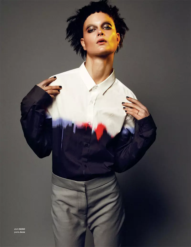 Bo Don Gets Androgynous for Zoo Magazine # 37 by Dancian