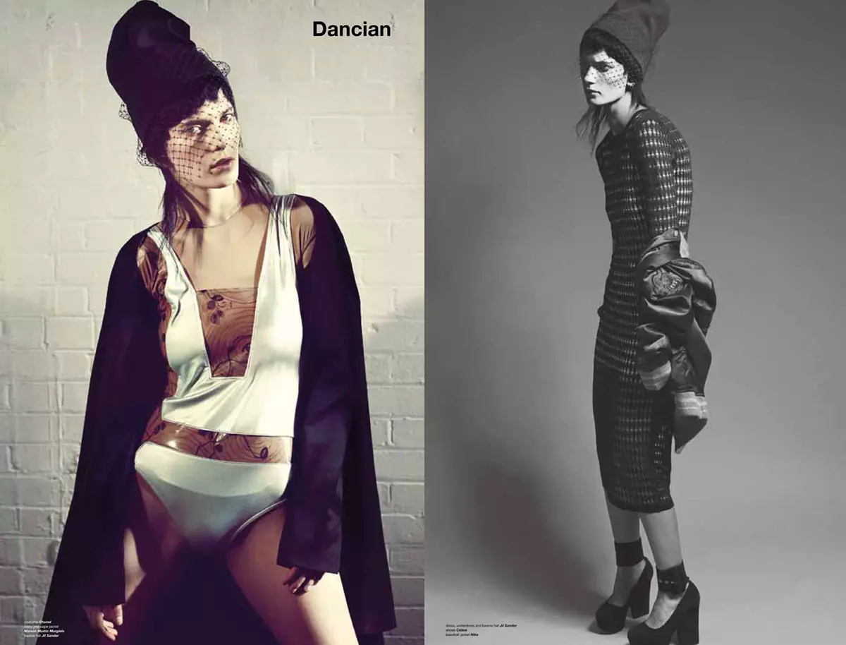 Valerija Kelava par Dancian pour Zoo Magazine printemps 2012