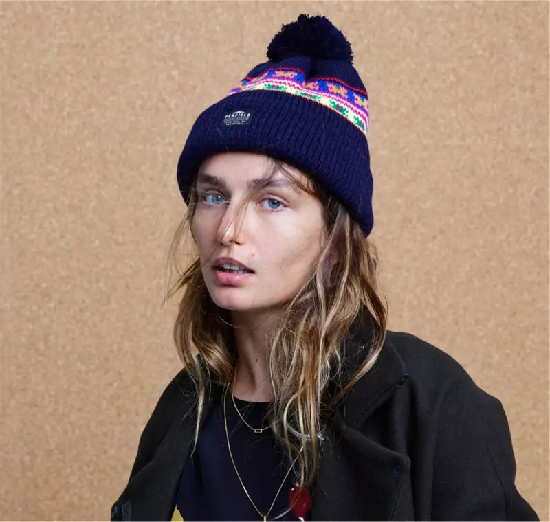 Madewell Penfield Neon Pattern Beanie at City Grid Coat