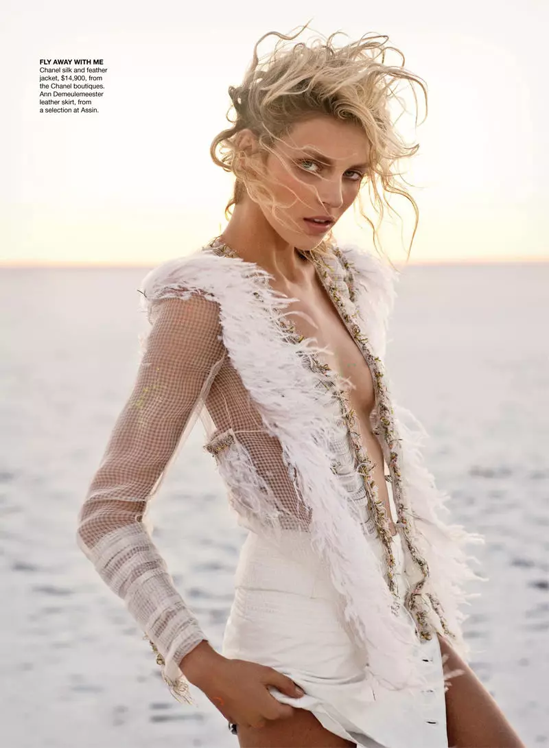 Anja Rubika žurnālam Vogue Australia 2011. gada aprīlis, Makss Doils