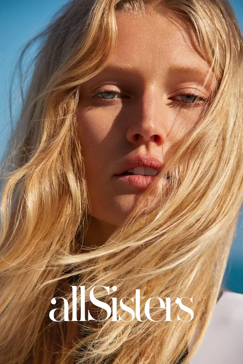 Toni Garrn vaidina „allSisters“ 2019 m. pavasario-vasaros kampaniją