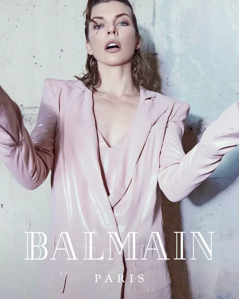 An Le fotas la kampanjon de aŭtuno-vintro 2018 de Balmain