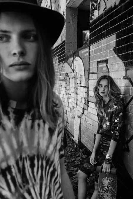 Rosie Tupper é uma 'princesa fugitiva' em Grazia Australia Editorial