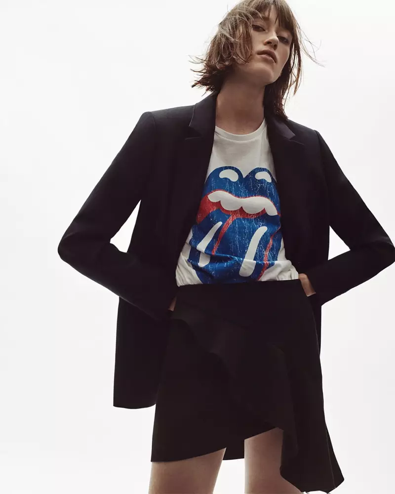 Paint it Black: Zara Goes Rocker Chic met The Rolling Stones