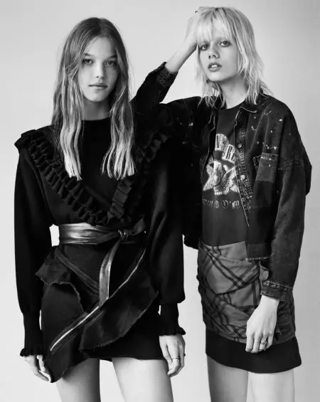 Zara Channels w stylu rock and rolla z lat 90. w najnowszym przewodniku po trendach