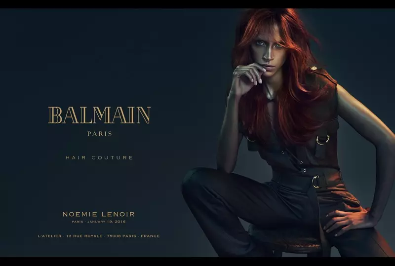 Balmain Hair Couture वसन्त / समर 2016 अभियान