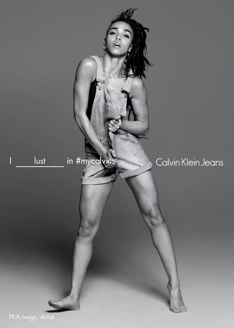 FKA Twigs luan në fushatën e Calvin Klein Jeans për pranverën 2016