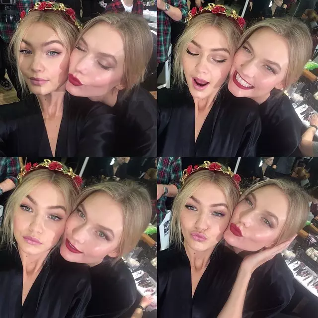 NABAVITE SVOJE BFF: Nema ništa loše u dijeljenju svjetla reflektora. Snimite selfie s prijateljima poput modela Karlie Kloss i Gigi Hadid s ovom fotografijom.