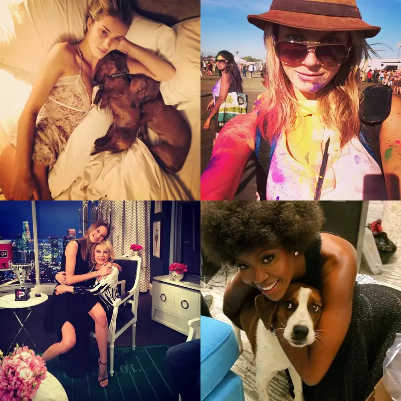 Instagram Lluniau'r Wythnos | Naomi Campbell, Angela Lindvall + Mwy o Fodelau