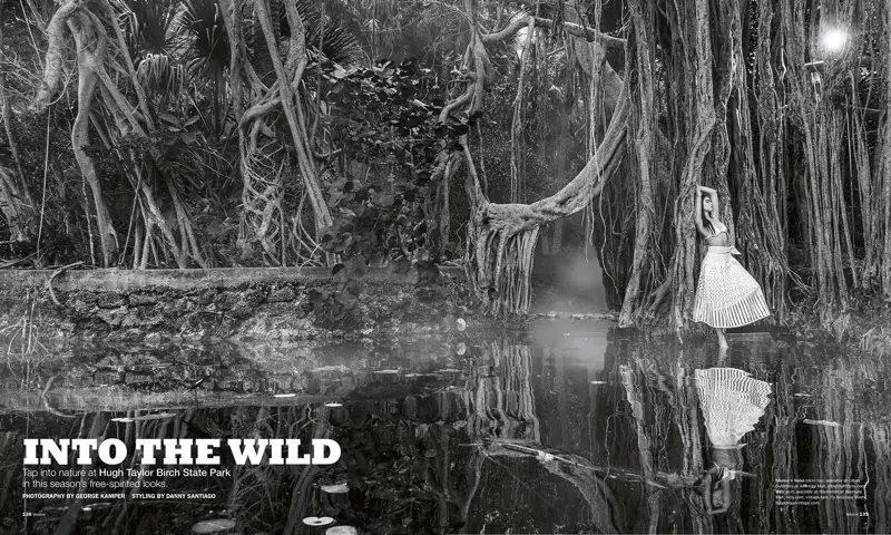 Yara Khmidan Goes ‚Into the Wild‘ für das Venice Magazine von George Kamper