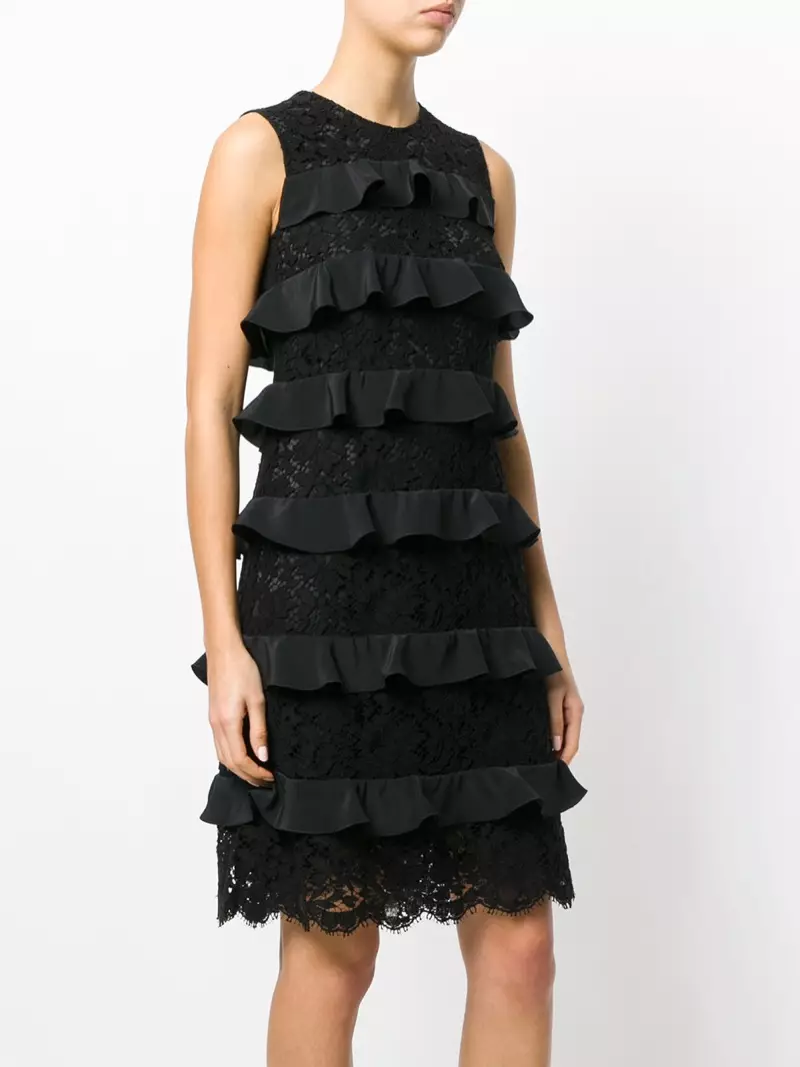 Dolce & Gabbana Frill Lace Dress 2842$