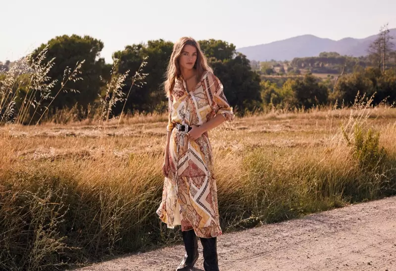 Mango trendovi 1970-ih za jesen 2019. Lookbook