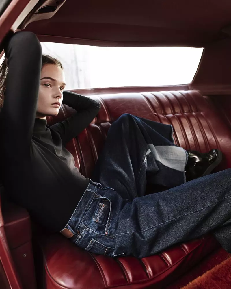 Lulu schittert in de herfst-winter 2017-campagne van Calvin Klein Jeans