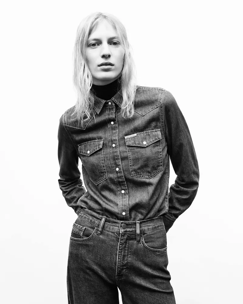 Julia Nobis is de frontman van de herfst-winter 2017-campagne van Calvin Klein Jeans