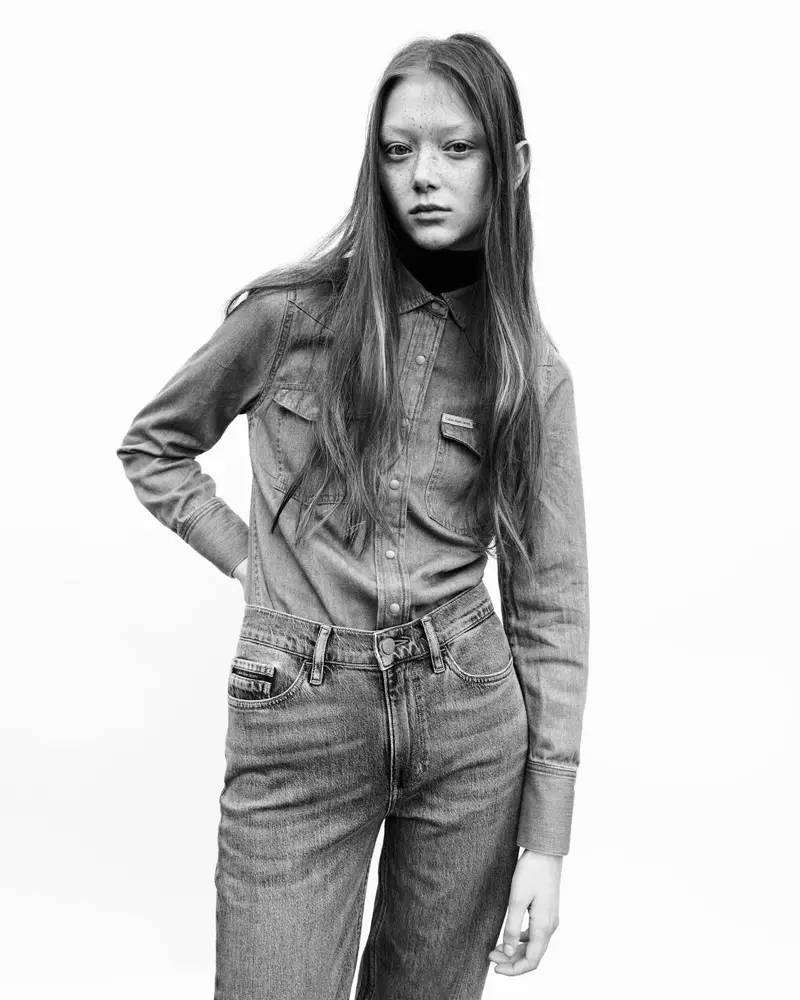 Calvin Klein Jeans onthult herfst-winter 2017-campagne met Sara Grace Wallerstedt