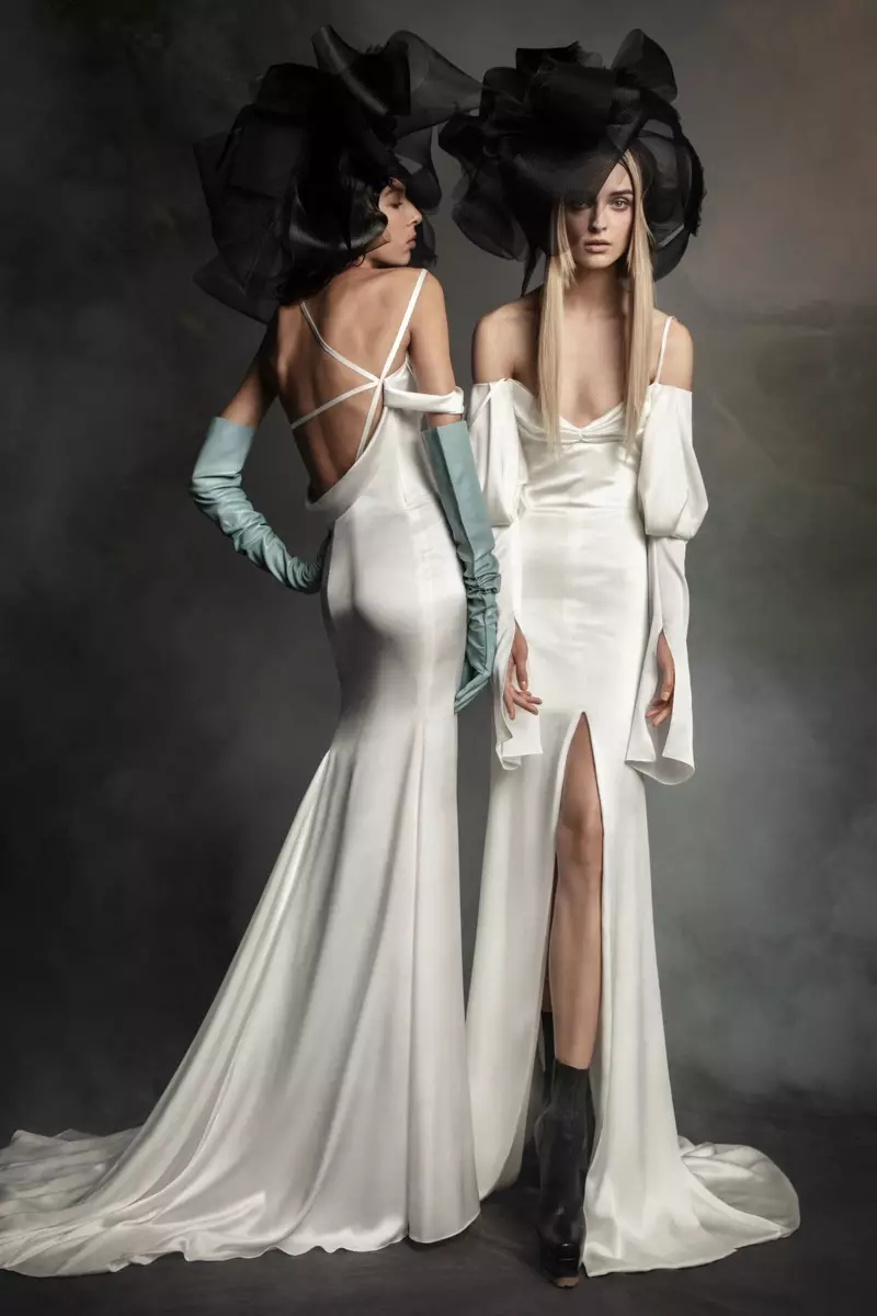 Vera Wang Bridal Fall 2020 Riguna na Bikin aure