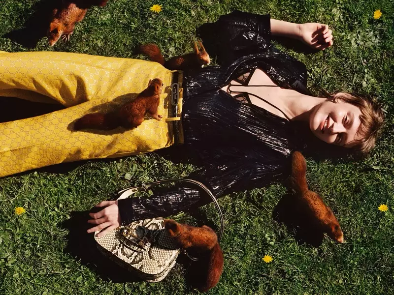 Alasdair McLellan fotografearret Gucci kampanje foar hjerst 2020.