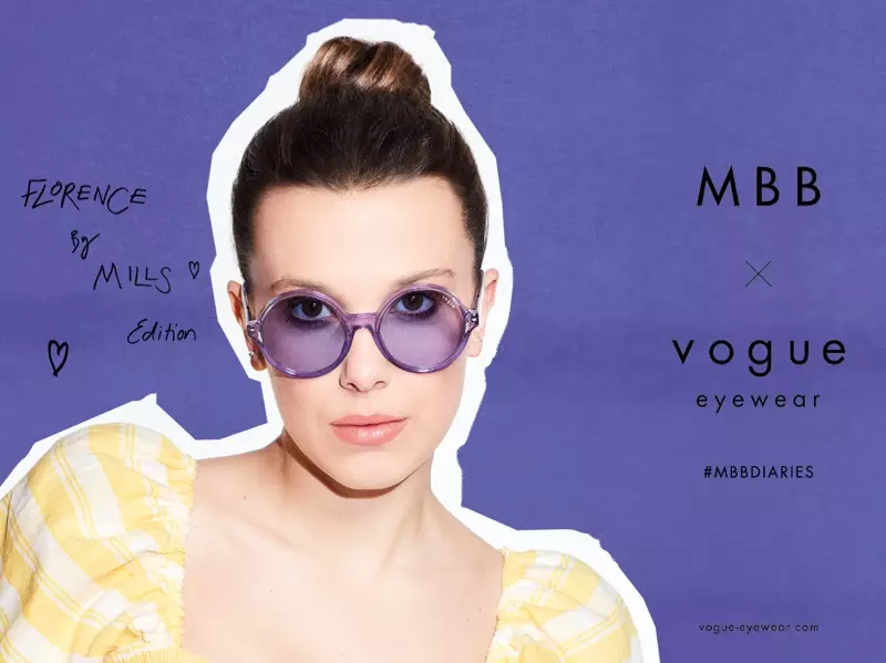 MBB x Vogue Eyewear Florence من Mills Edition.