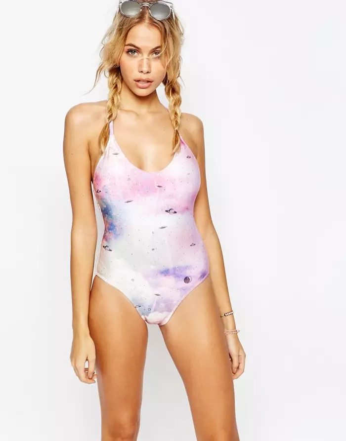 Цільний купальник Wildfox Space Cadet