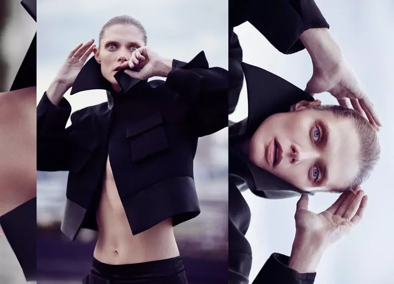 Malgosia Bela coj kev siv zog rau ELLERY's Pre-Fall 2015 Kev Sib Tw