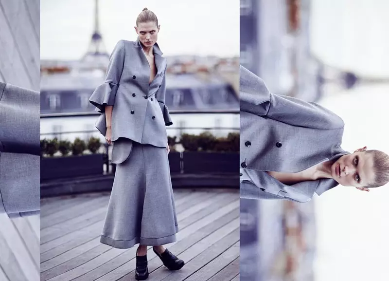 Malgosia Bela bringt yntensiteit oan ELLERY's Pre-Fall 2015-kampanje