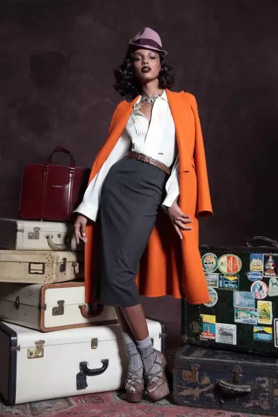 DSquared2 හි Pre-Fall 2013 එකතුව Retro Glam වේ