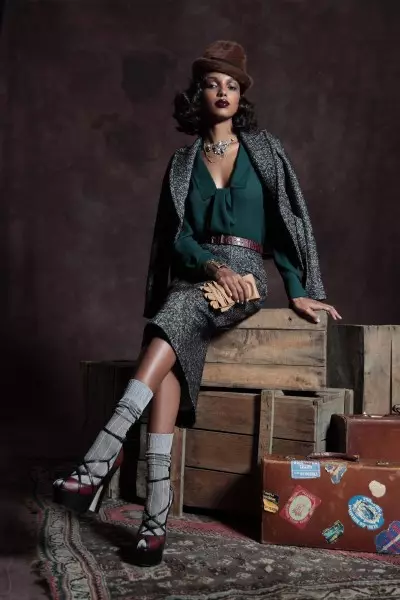 Ang Pre-Fall 2013 Collection ng DSquared2 ay Retro Glam