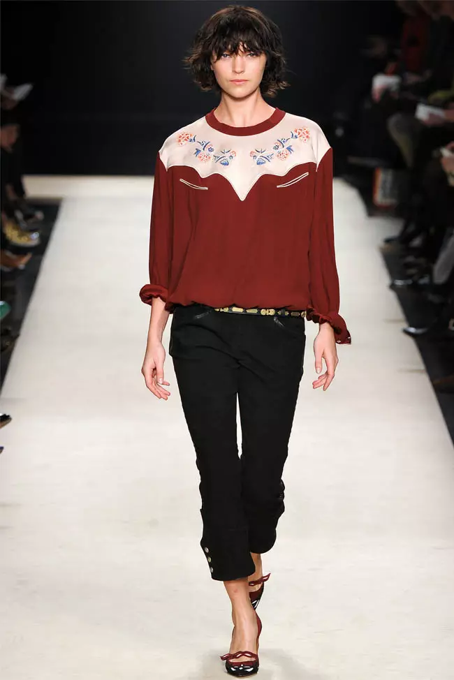 Isabel Marant Güýz 2012 | Pari Paris moda hepdeligi