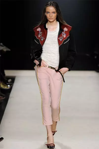 Isabel Marant Caij nplooj zeeg 2012 | Paris Fashion Week