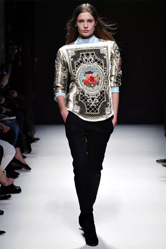 Balmain høsten 2012 | Paris moteuke