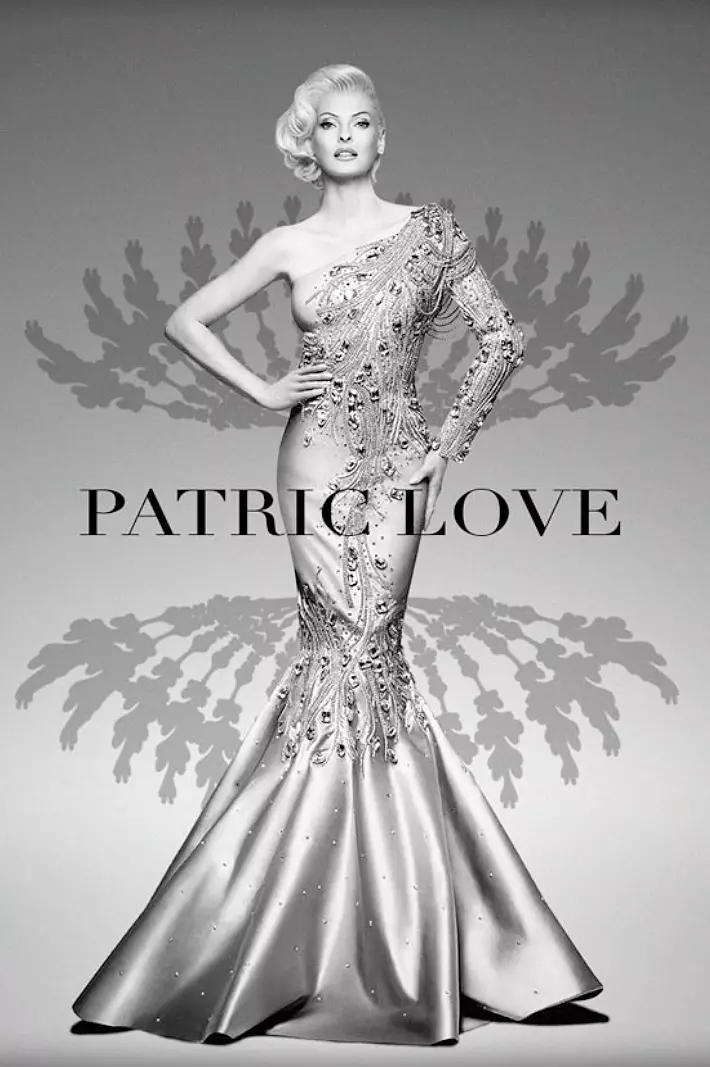 Linda Evangelista는 Patric Love의 2014년 봄 캠페인에 출연합니다.