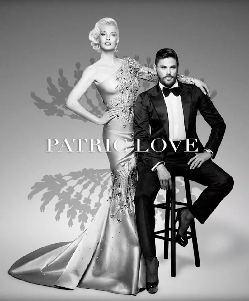 Linda Evangelista stjer yn Patric Love's Spring 2014 Campaign