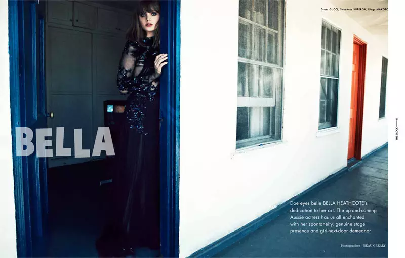 Bella Heathcote tem espírito adolescente para The Block F/W 2012