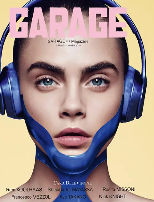 Kendall Jenner, Cara Delevinge Are Tech Chic for Garage Magazine Covers