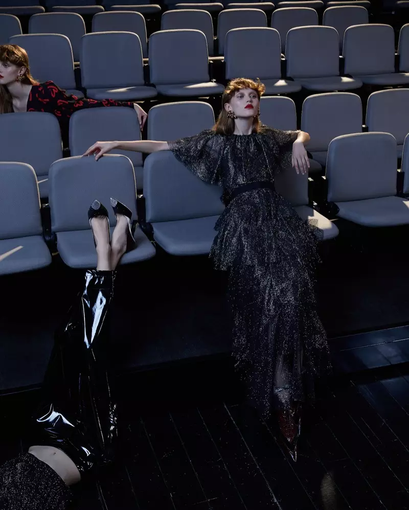 Ливка Сырочинская снялась в кино для Vogue Italia