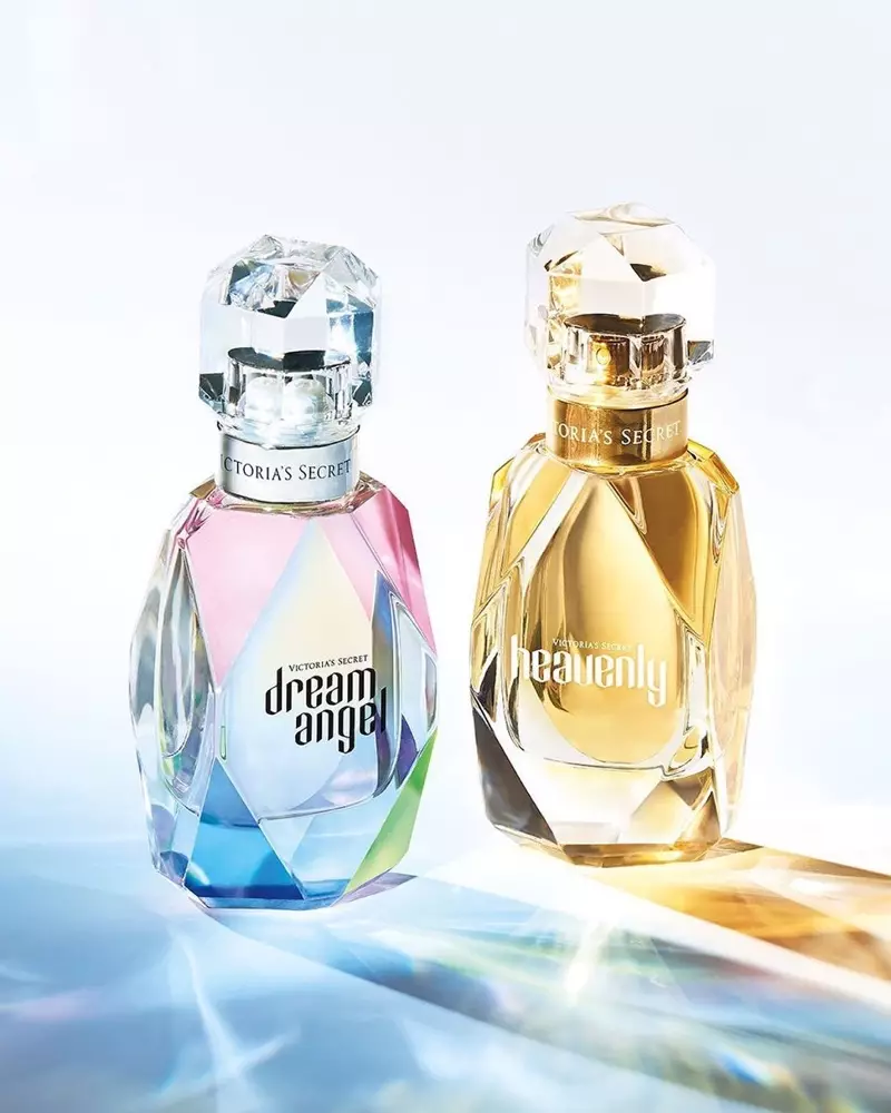 Un regard sur les flacons de parfum Victoria's Secret Dream Angel et Heavenly