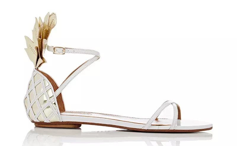 Aquazzura Pina Colada plakanas sandales