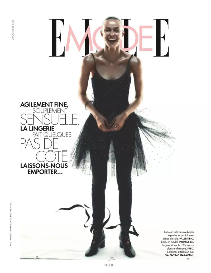 Біргіт Кос знялася в жовтневому номері Elle France