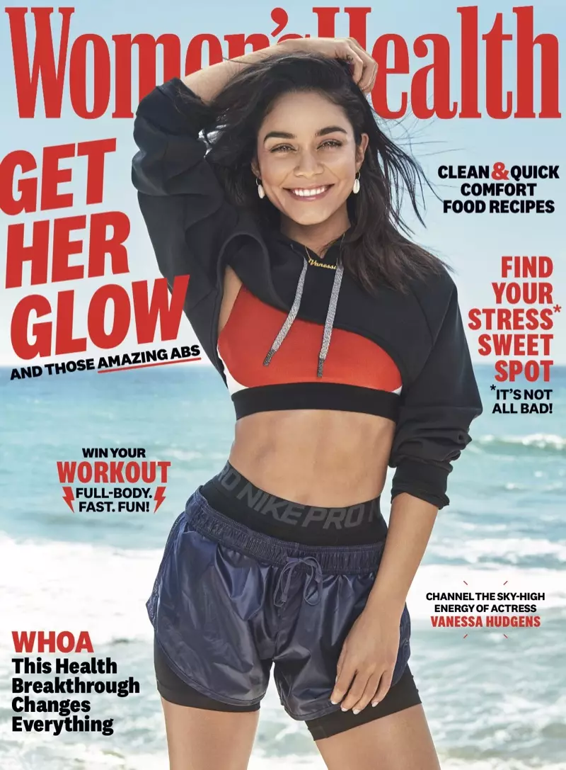 Vanessa Hudgens sulla copertina di Women's Health di dicembre 2018