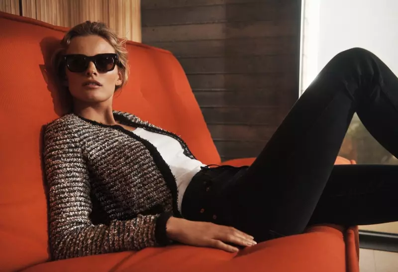 Edita Vilkeviciute แสดงในแคมเปญ St. John fall-winter 2018