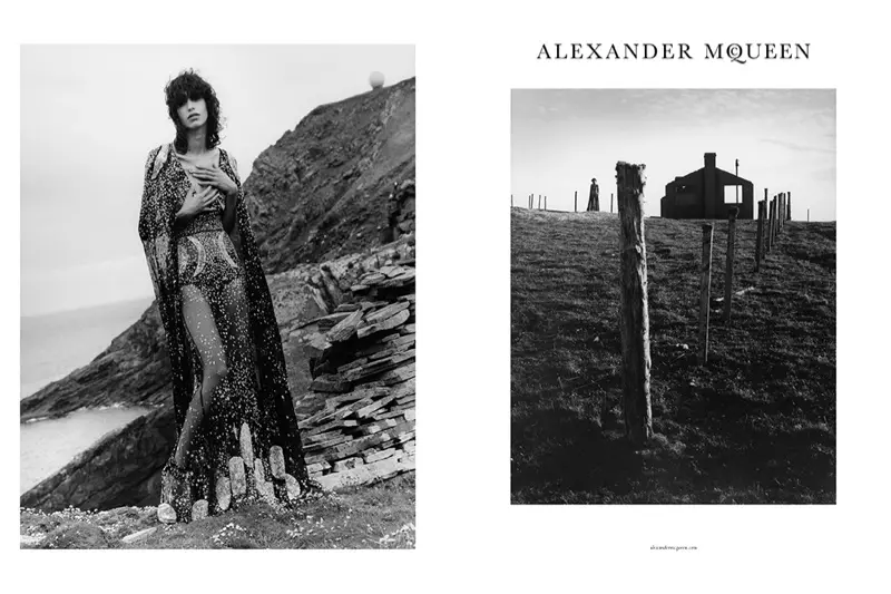 Alexander McQueen captura a campaña do outono-inverno de 2016 nas illas Shetland de Escocia