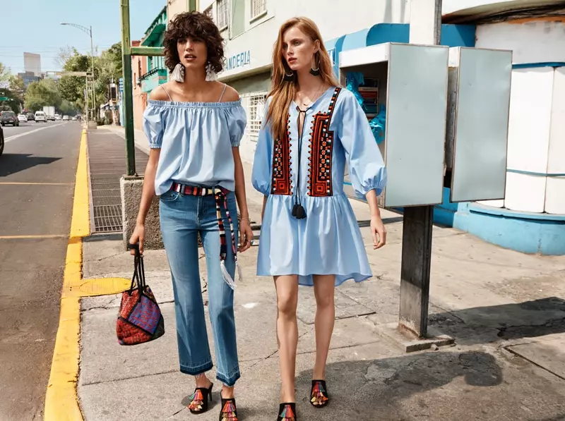 H&M Channels Boho Style para sa Spring 2016 Campaign