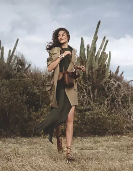 Bruna Tenorio Modeller Desert Chic Looks fir Madame Däitschland