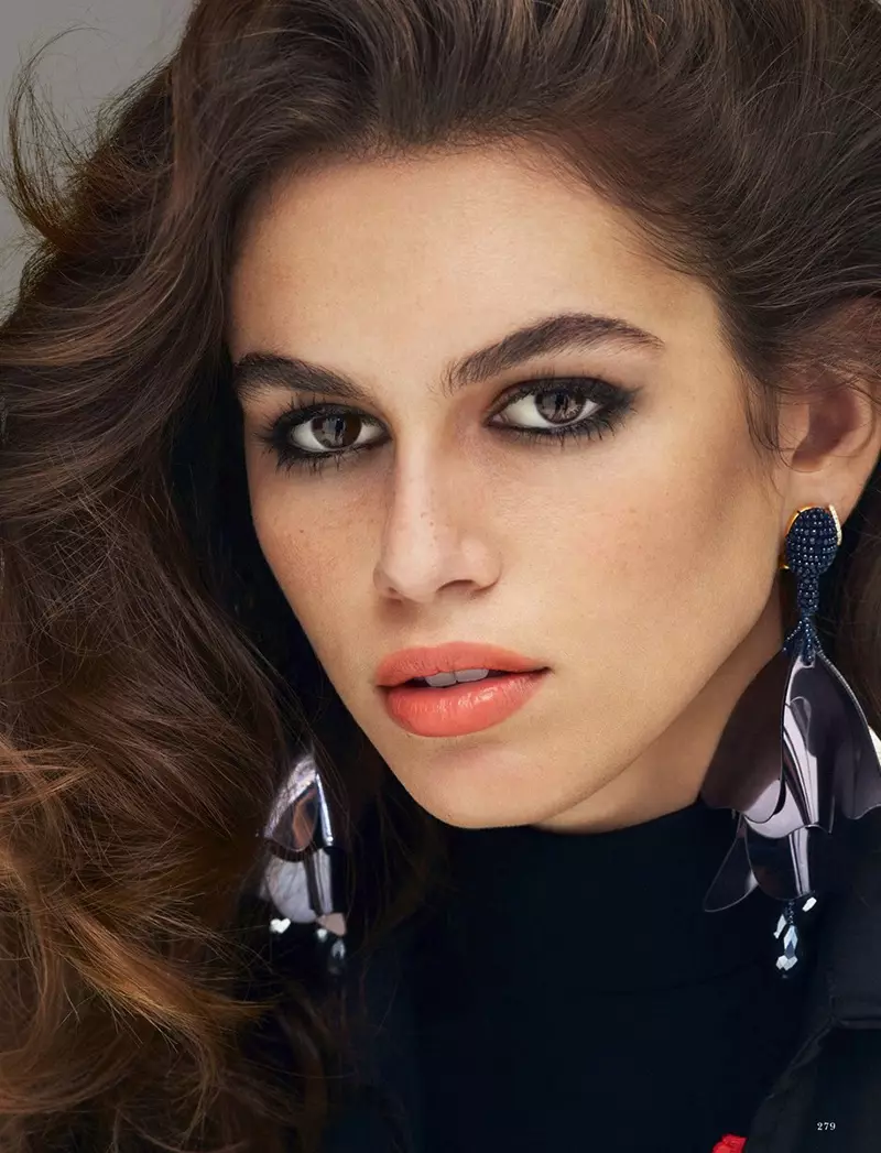 Kaia Gerber Poses ing Ultra-Luxe Looks for LOVE Magazine