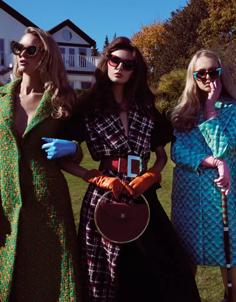 The Cool Clique : Vogue Taiwan adopte le style « Heathers » moderne