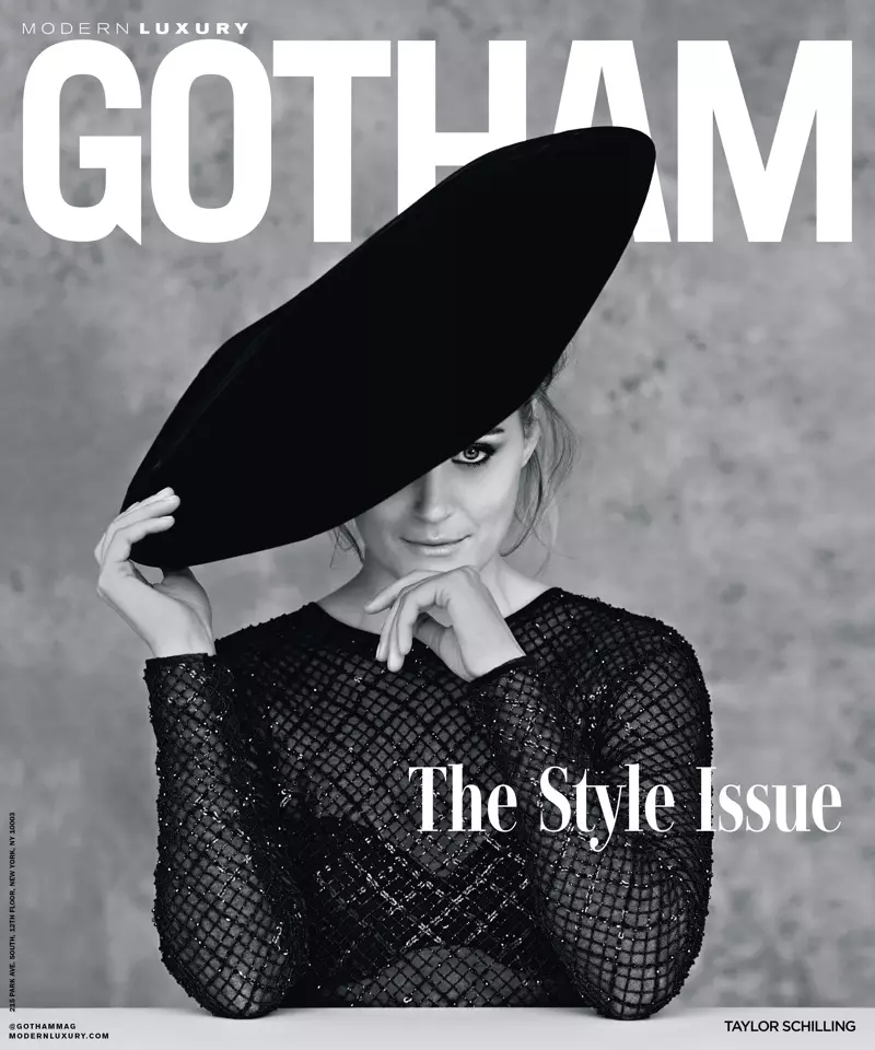 Taylor Schilling op Gotham Magazine Maart 2018 Voorblad