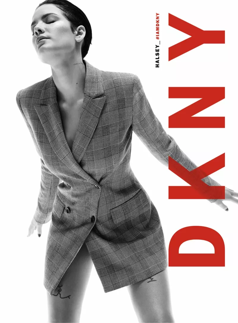 DKNY शरद ऋतु-जाडो 2019 अभियानको लागि Halsey ट्याप गर्दछ