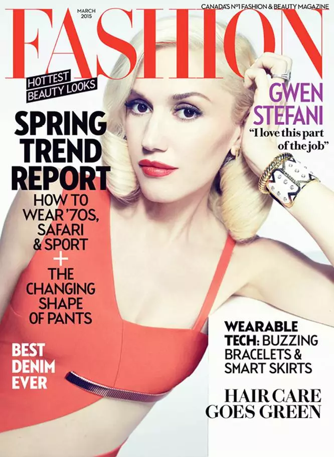 Gwen Stefani copre la rivista FASHION e spiega perché non posa in topless